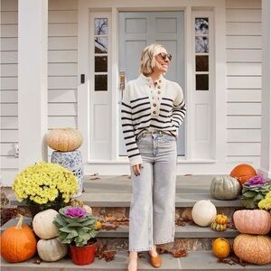 Sezane Le Crop Jeans, size 38 (equivalent of a 4)